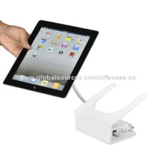 Retail secure chargeable tablet security display holder