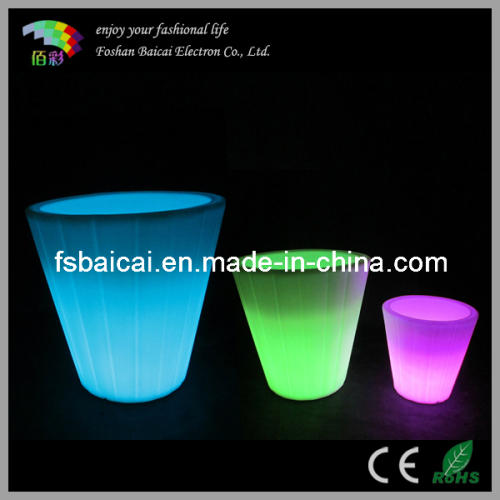 Round LED Flower Pot (BCG-920V)