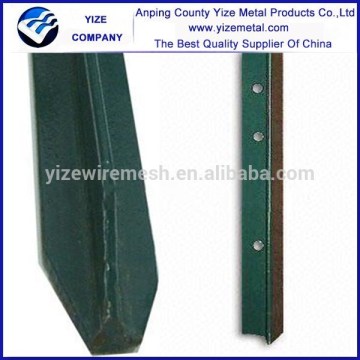 studded t fence post|T post |fence post| studded T post| T shape post