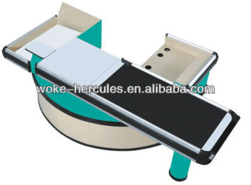 Electronic Cashier counter/Electronic supermarket checkout counter/Electronic desk for supermarket