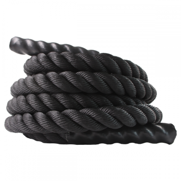 Full body workout heavy battle rope