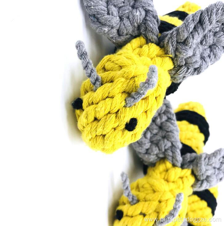 Friendly Hot Handmade Cotton Rope Dog Chew Toy