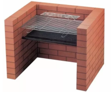 UK DIY Built In Brick Barbecue Kit Charcoal BBQ Grill Tray Set