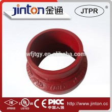 FM UL Grooved pipe fitting cast iron Grooved pipe fitting reducer