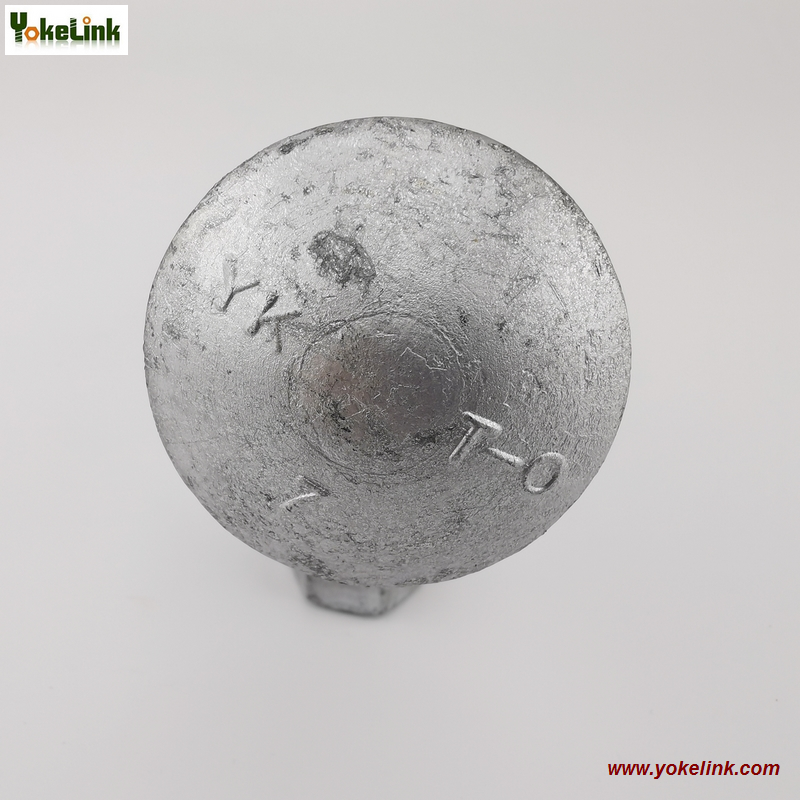 Tower Pole Step csavar két hatlapú anyával