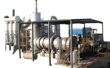 Incineration of household waste for power generation!