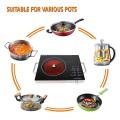 ceramic plate electric infrared cooker with sense touch