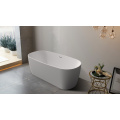 Modern Acrylic Bathtub In White Color