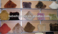 Mongolian fur cushions