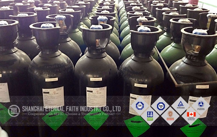 Export To Spain Nitrogen Cylinder High Pressure Nitrogen Gas Cylinder Price