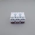 Conector de cable multipolar de 3 polos