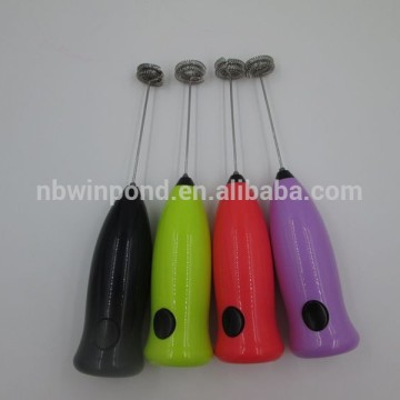 Double whisk coffee milk frother, egg whisk