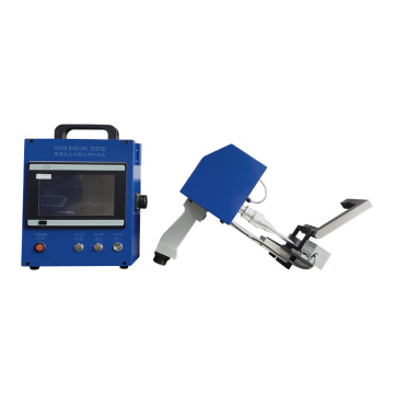 Handheld Acetylene Gas Cylinder Dot Peen Marking Machine 80x40mm T6