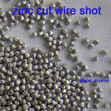 round zinc cut wire shot / zinc wire cut shot