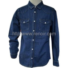 boy\'s denim  shirts