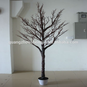 SJ141201Ornamental indoor fake dry tree branch decoration white dry tree