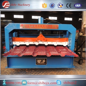 metal glazing roof tiles forming machine/glazed sheets making equipmet machienry