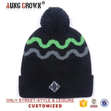 Jacquard logo snow style funny cool winter hat