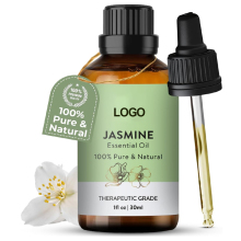 Private Label Wholesale High Quality Organic Jasmine Essential Oil for Diffusers for Home Flower Jasmine Oils for Aromatherapy