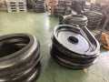 Rubber volute liner for slurry pump