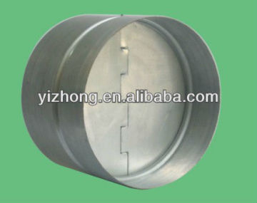 Iron Round air damper