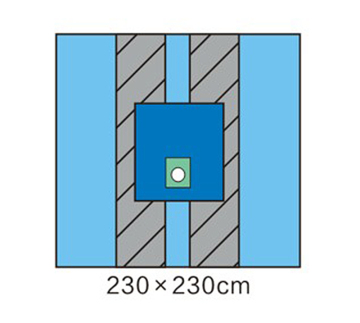100% Impermeable Extremity Surgical Drape