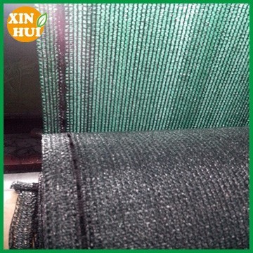 dark green plastic safety fencing net