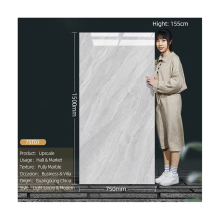 Drak Ciment Gray Matte Tiles 750x1500mm for Kitchen and Bathroom