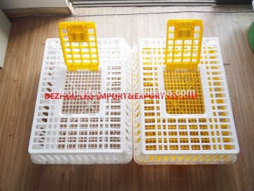 Best quality plastic chicken transport crate for sale