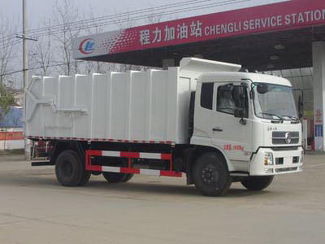 Dongfeng Tianjin 14CBM Docking شاحنة القمامة