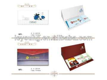 Art Paper table calendar for 2014