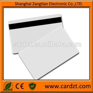 Plastic barcode card with magnetic