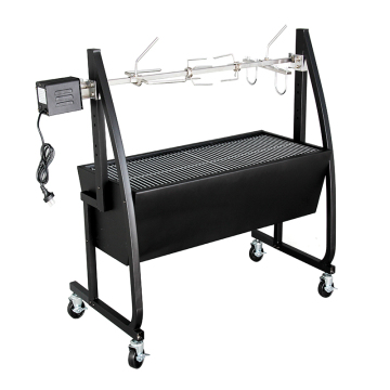 Deluxe BBQ Spit Roaster With Rotisserie Motor