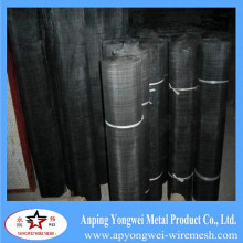 YW-- anping Black Wire Cloth / Black Metal Wire Mesh