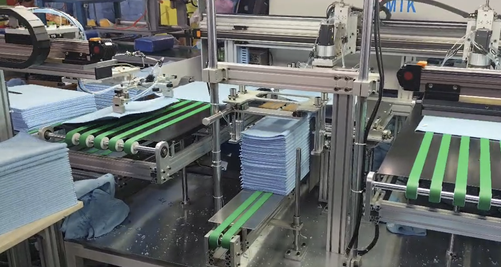 تجهیزات تاشو حوله با سرعت بالا High Speed Towel Folding Equipment