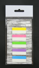 Pet Colored Sticky Plastic Adhesive Index Tabs,labels For Bookmarks