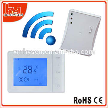 Touch screen wireless thermostat
