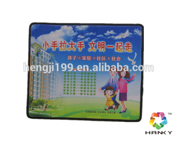 custom hot selling roll material rubber mouse pad