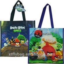 Birds with Space lamination Non Woven Handbag Tote Bag/lamination bag