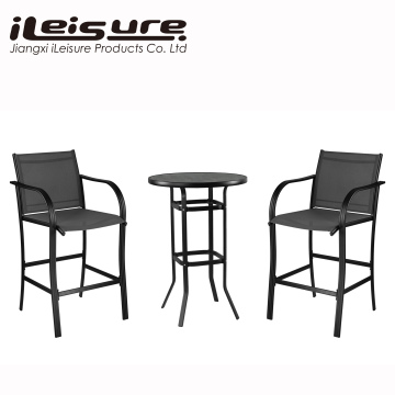 European Style Outdoor Pub Furniture Bistro Sets for Patio and Garden Dining