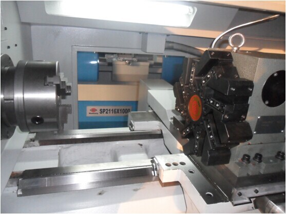 cnc lathe machine price SP2116