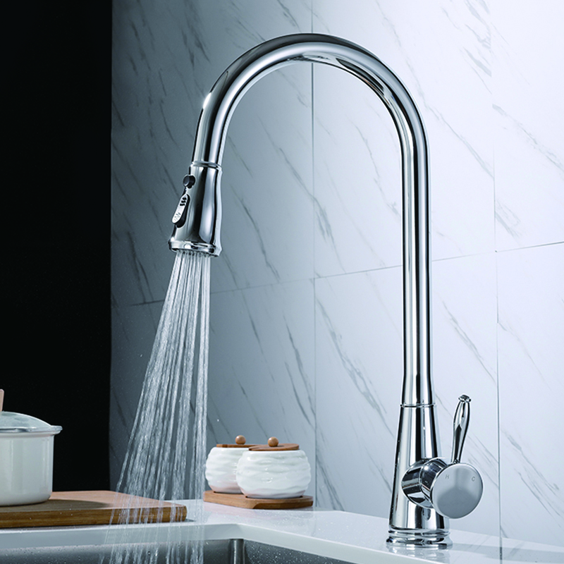 Pegangan faucet dapur mixer berkualitas tinggi