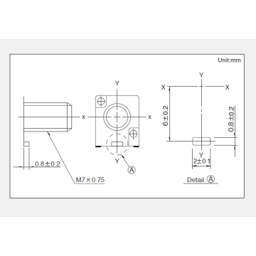 Potencjometr obrotowy serii RK097