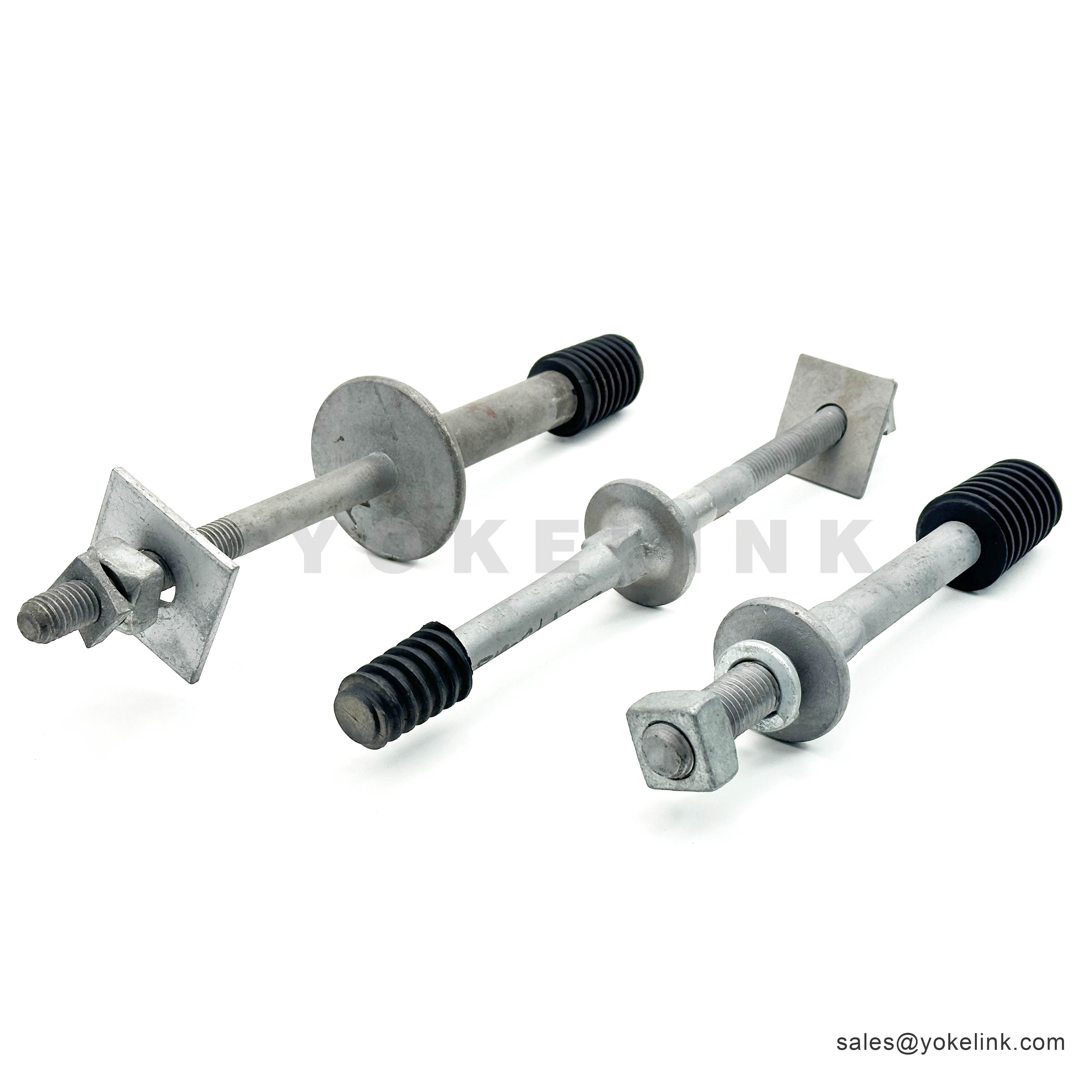 Izolační kolík příčného ramene s 1" nylonovým závitem