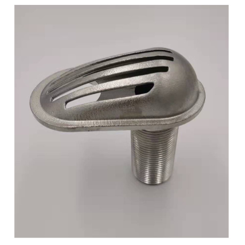 Intake strainer stainless steel marine hardware