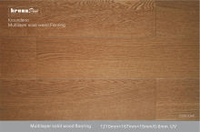 Multilayer Flooring , 0.6mm Customed Engineering Wood Flooring