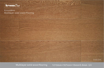 Multilayer Flooring , 0.6mm Customed Engineering Wood Flooring