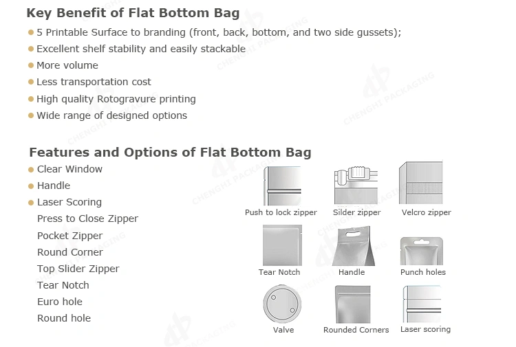 Zip Lock Resealable Black Matte 500g 1kg Square Bottom Side Gusset Bag for Rice Nutrition Powder Dog Food Packaging Bag