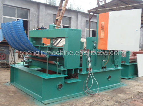 Auto crimping curved roll forming machine/ roof sheet crimping machine/arch machine