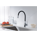 Deck Mounted Sink Kitchen Faucet In Black